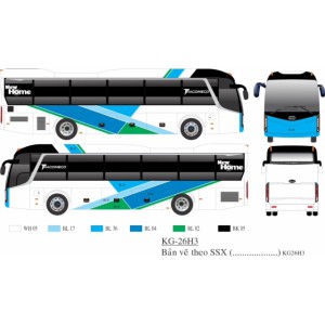 MẪU THIẾT KẾ MÀU SƠN XE TRACOMECO